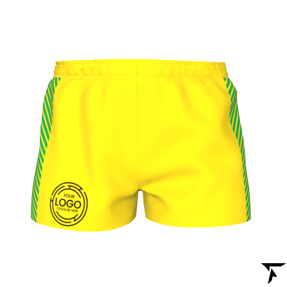 Women's Rugby Shorts - Yellow
