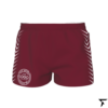 Women's Rugby Shorts - Maroon