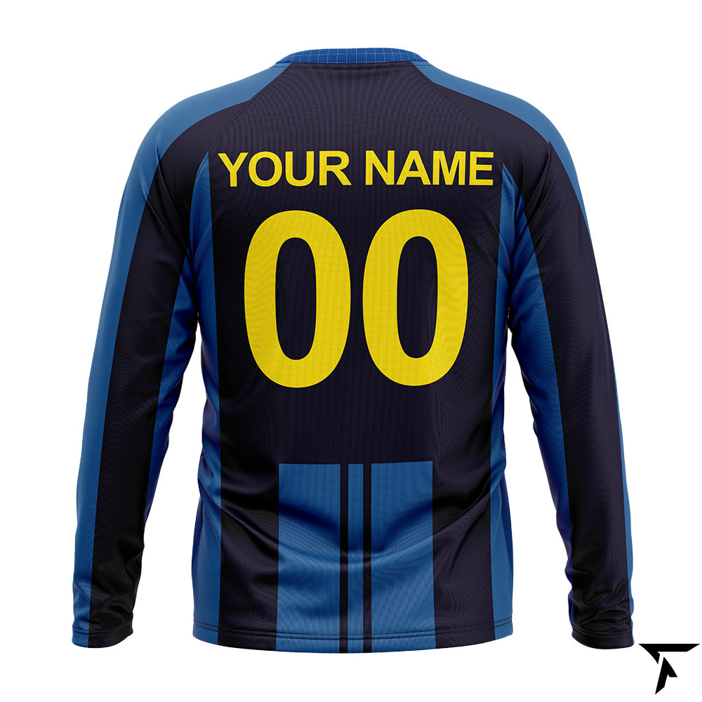 Men's Custom Long Sleeve Soccer Jersey