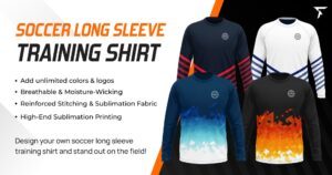 Custom Soccer Training Long Sleeve