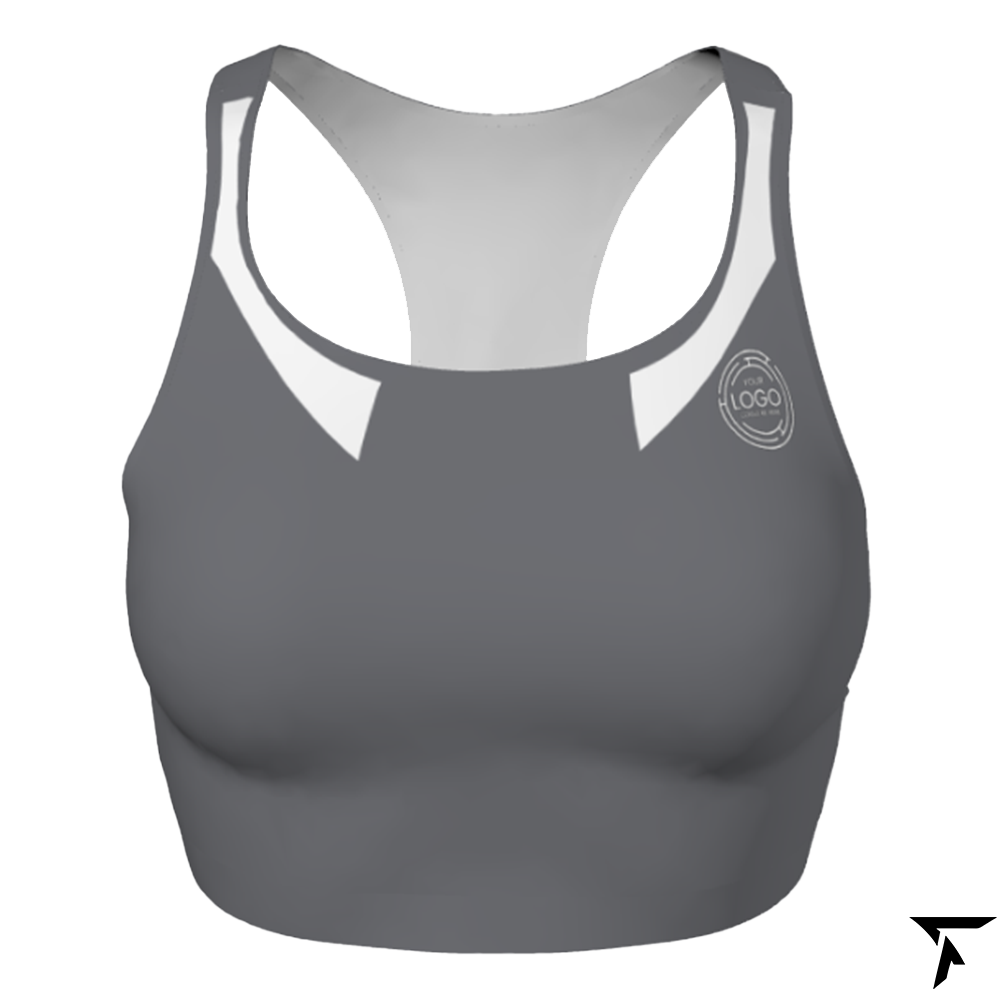 Women's Crop Top - Gray