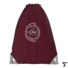 Custom Drawstring Bag - Maroon