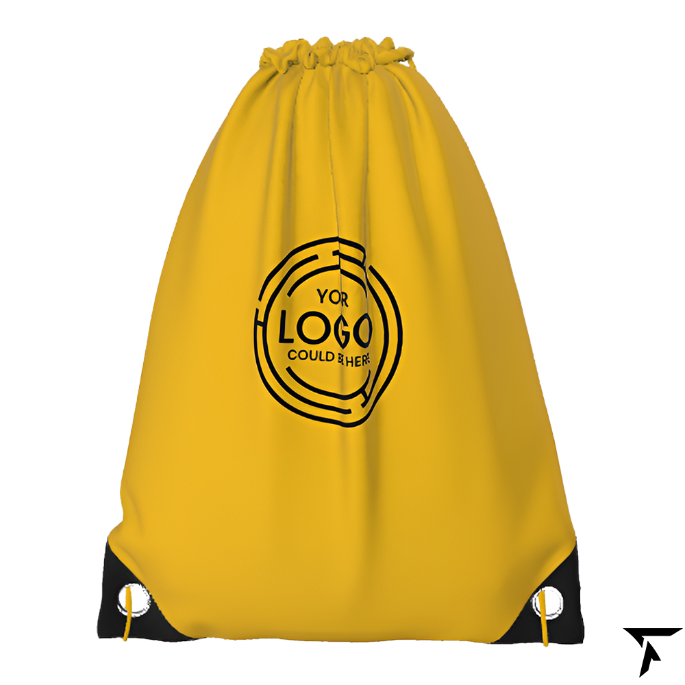 Custom Drawstring Bag - Yellow