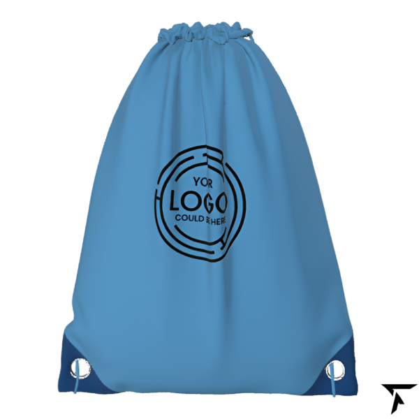 Custom Drawstring Bag - Blue