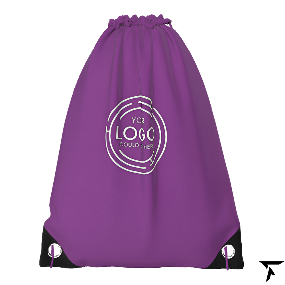 Custom Drawstring Bag - Purple
