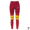 Women's Leggings - Red and Yellow