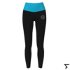 Women's Leggings - Black and Blue