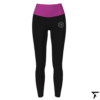 Women's Leggings - Black and Purple