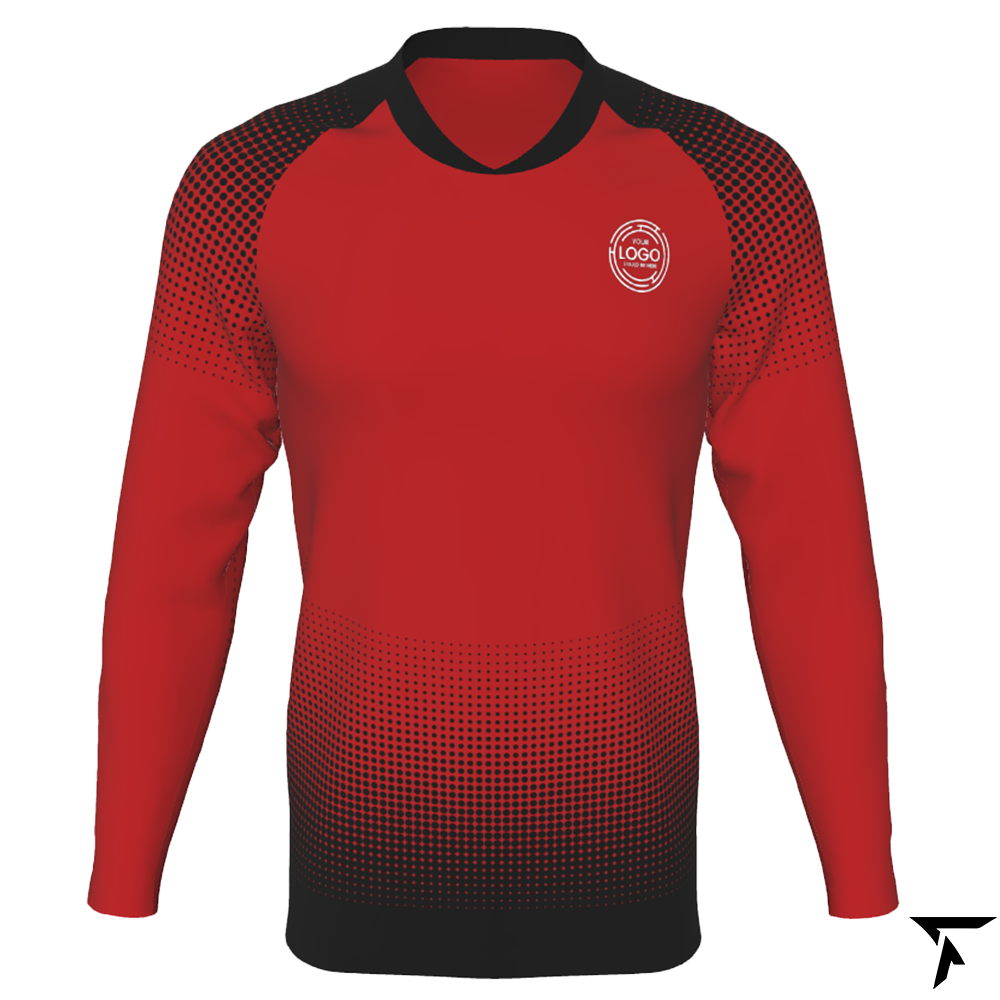 long sleeve soccer jersey - Men's Custom Long Sleeve Soccer Jersey (3)