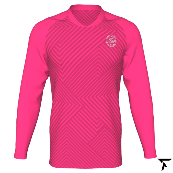 Long Sleeve Soccer Jersey - Pink