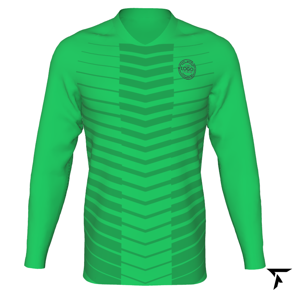 Long Sleeve Soccer Jerseys - Green