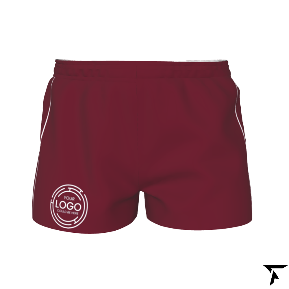 Rugby Shorts - Maroon
