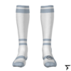 Soccer Socks - Gray and White