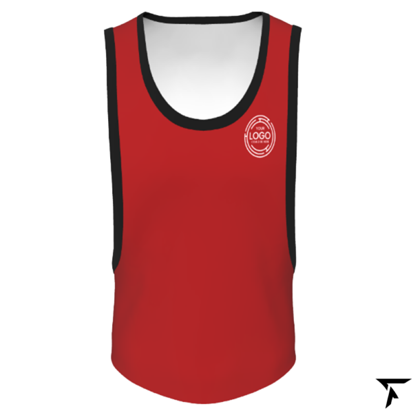 Soccer Training Bib - Red and Black