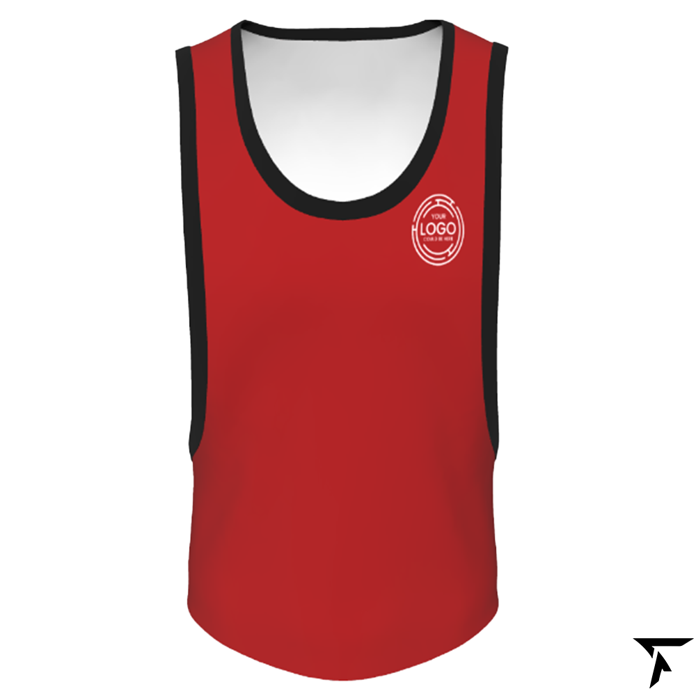 Soccer Training Bib - Red and Black