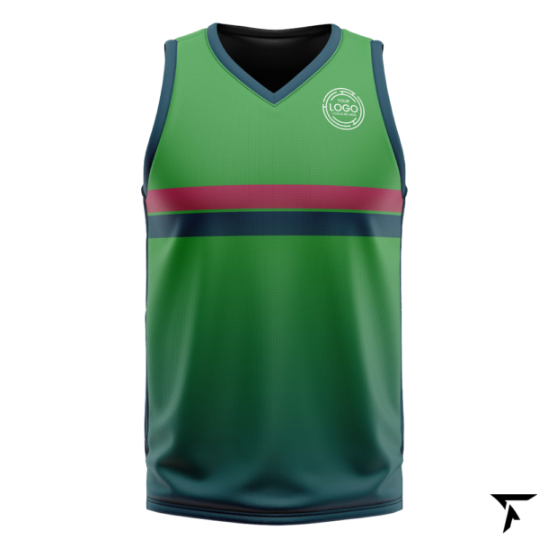 Sublimation Basketball Jersey Green