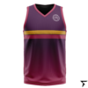 Sublimation Basketball Jersey Maroon