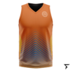 Sublimation Basketball Jersey Orange