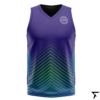 Sublimation Basketball Jersey Violet