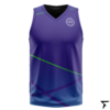 Sublimation Basketball Jersey Violet