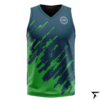 Sublimation Basketball Jersey green