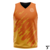 Sublimation Basketball Jersey orange