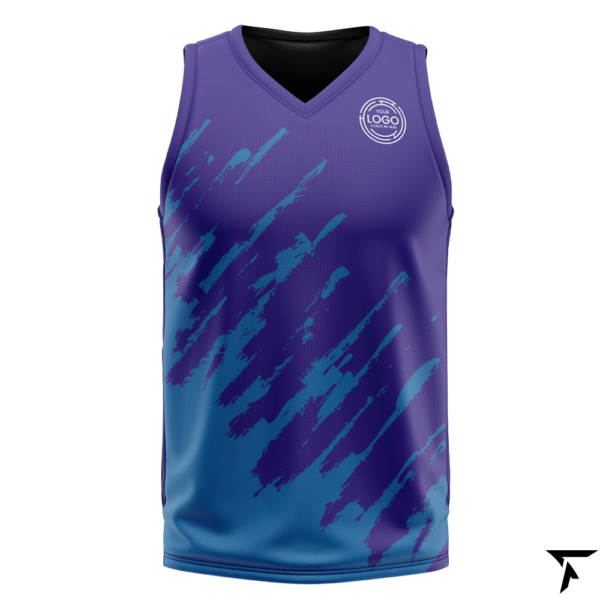 Sublimation Basketball Jersey violet