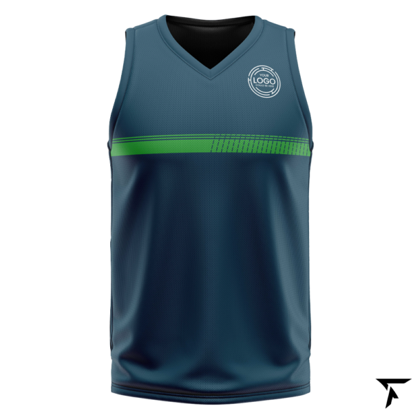 Sublimation Basketball Jersey Green