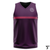 Sublimation Basketball Jersey Maroon