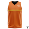 Sublimation Basketball Jersey Orange