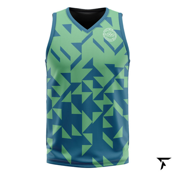 Sublimation Basketball Jersey | Abstract Force Design