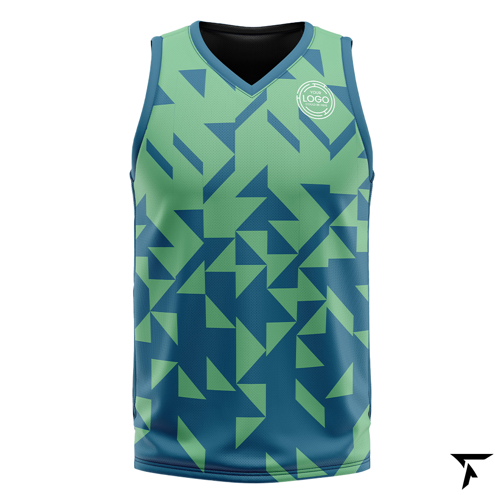 Sublimation Basketball Jersey | Abstract Force Design