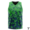 Sublimation Basketball Jersey Green