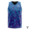 Sublimation Basketball Jersey Violet