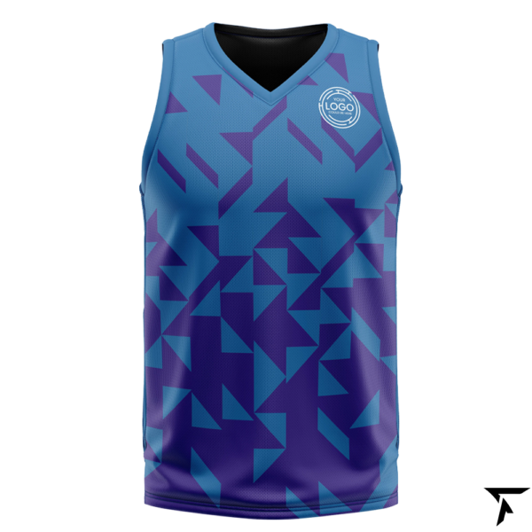 Sublimation Basketball Jersey Violet