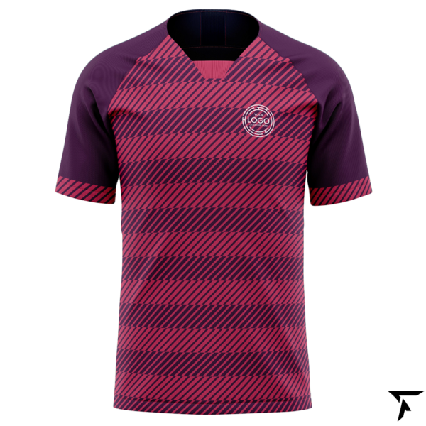 Sublimation Rugby Jersey Maroon