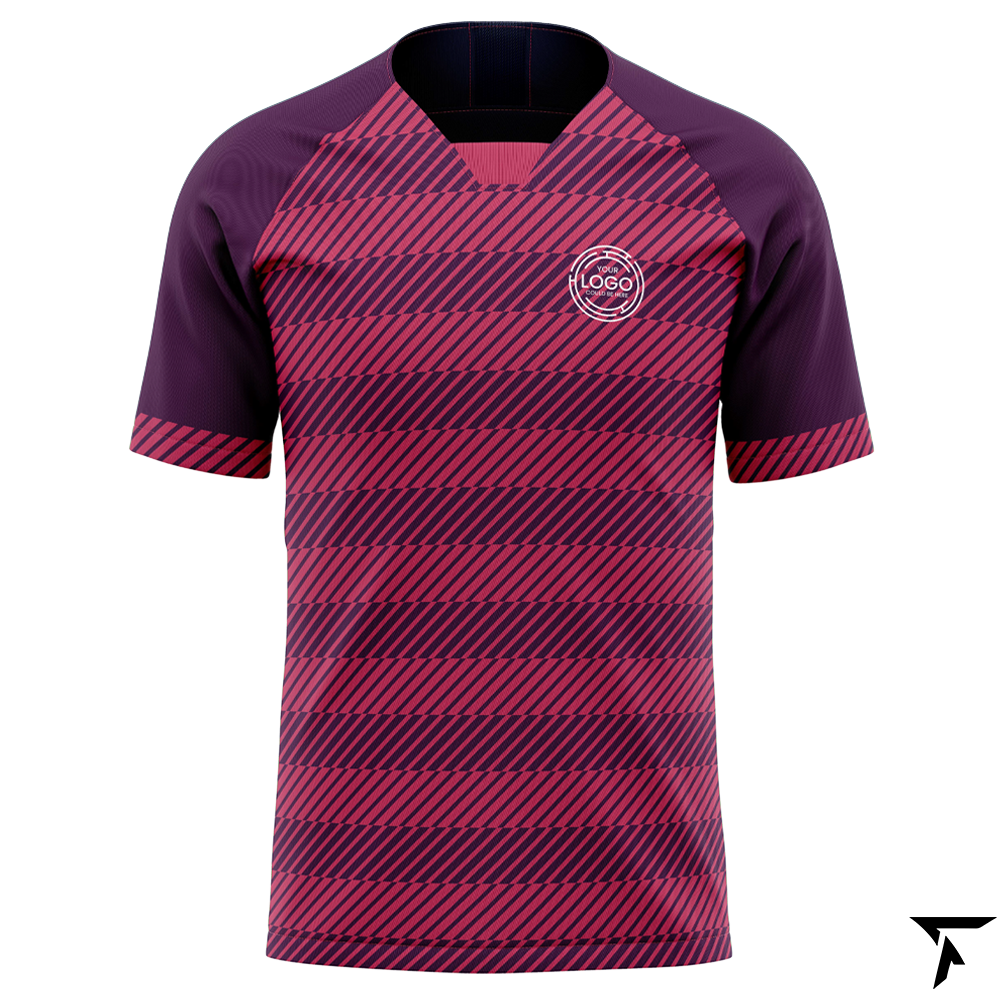 Sublimation Rugby Jersey Maroon