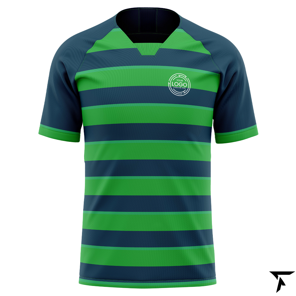 tf-rug-003b_Sublimation-Rugby_green Sublimation Rugby Jersey Green