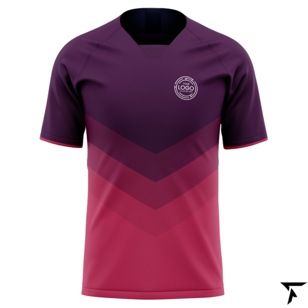 Sublimation Rugby Jersey Maroon