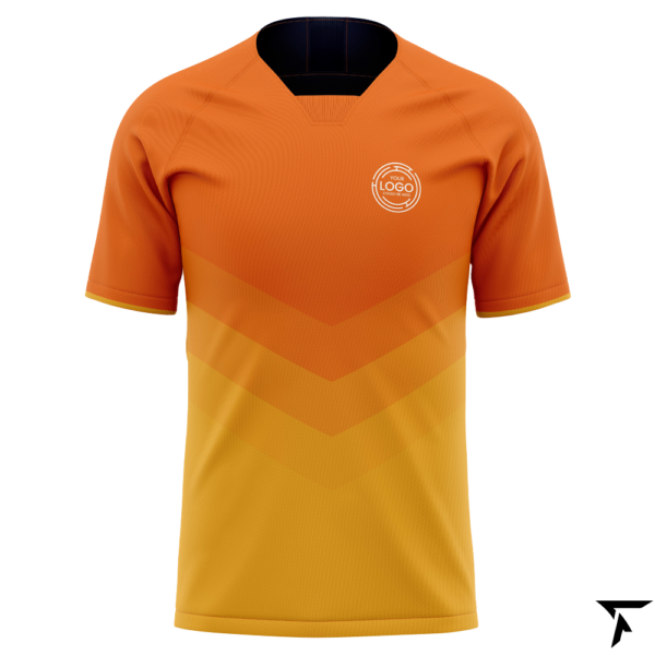 Sublimation Rugby Jersey Orange