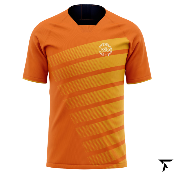 Sublimation Rugby Jersey orange