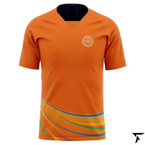 Sublimation Rugby Jersey orange