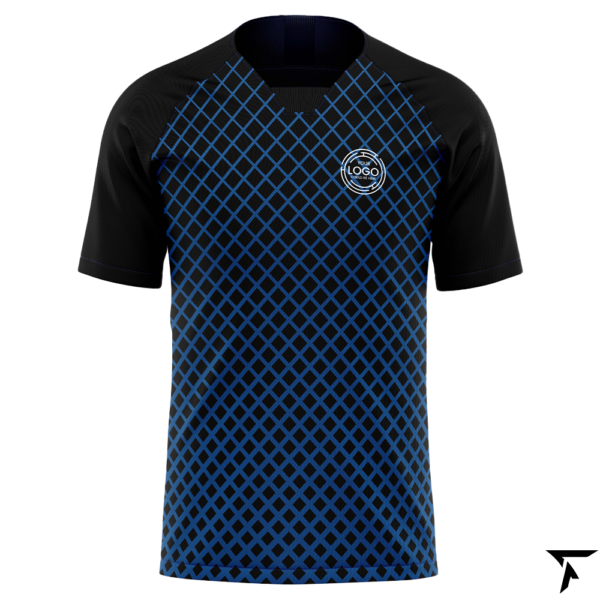 Sublimation Rugby Jersey | Matrix Grid Design