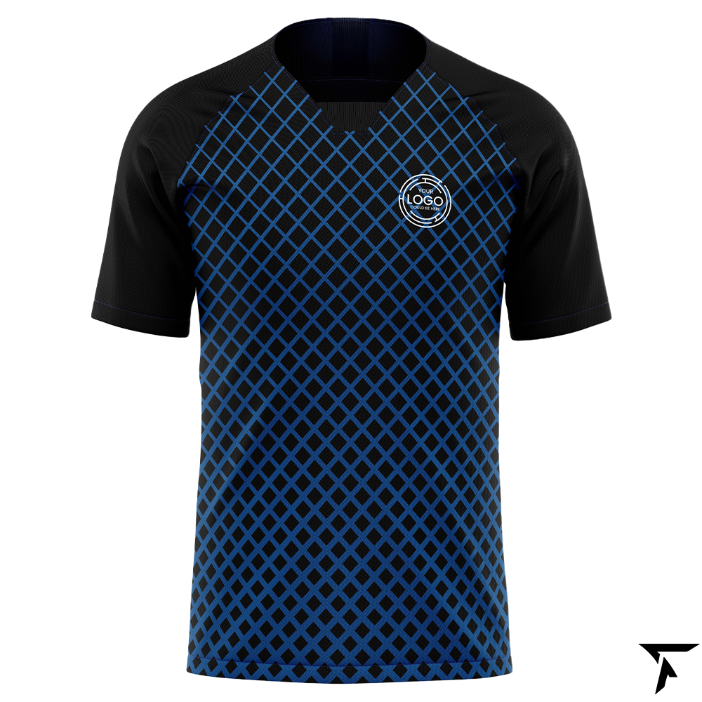 Sublimation Rugby Jersey | Matrix Grid Design