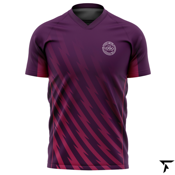 Sublimation Soccer Jersey Purple