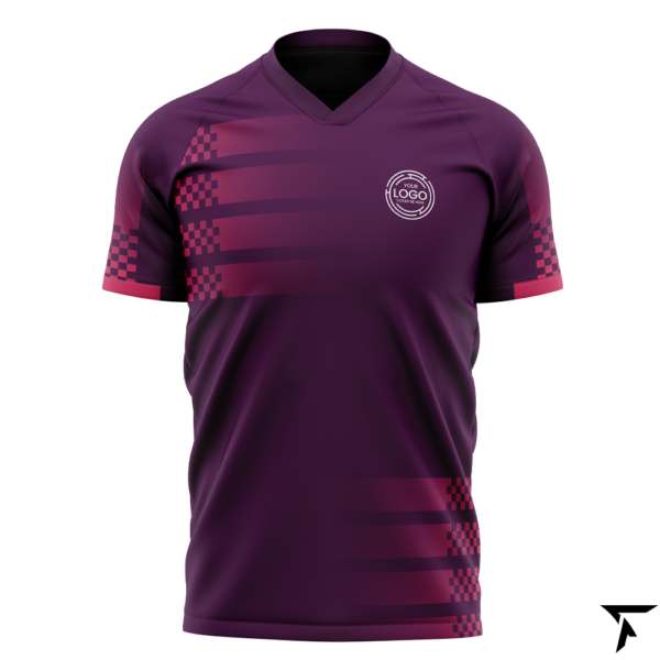 Sublimation Soccer Jersey Purple