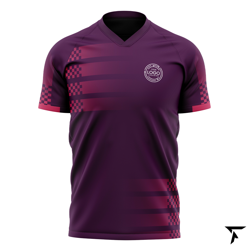 Sublimation Soccer Jersey Purple