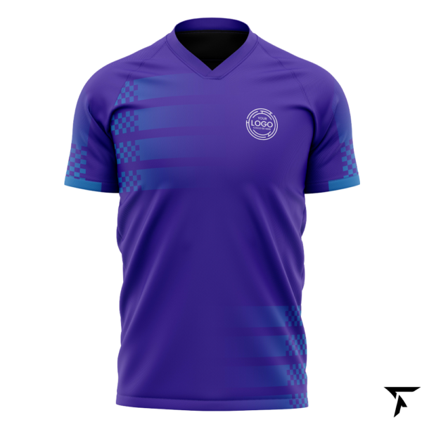 Sublimation Soccer Jersey Violet