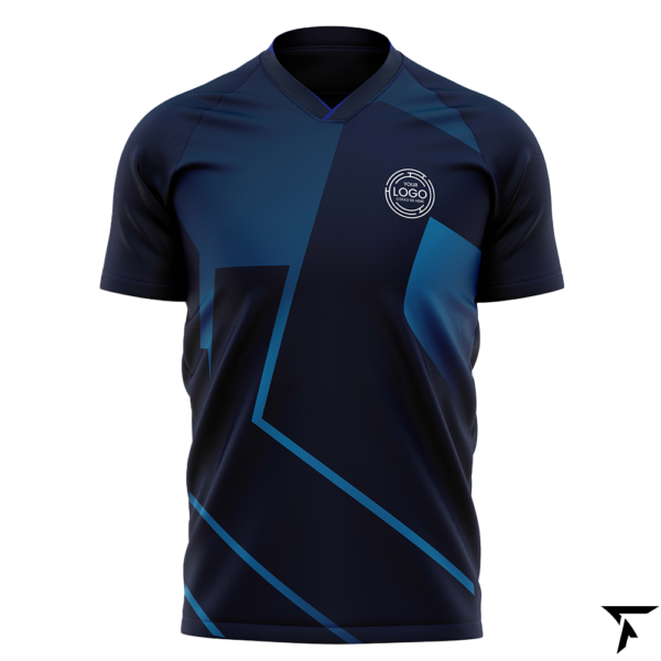 Sublimation Soccer Jersey Sapphire Spectrum Design