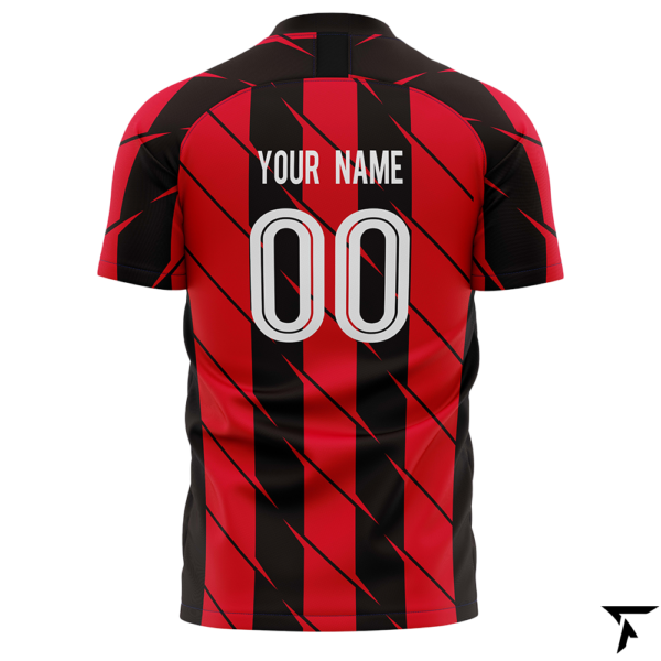 Sublimation Soccer Jersey | Fiery Frenzy Design